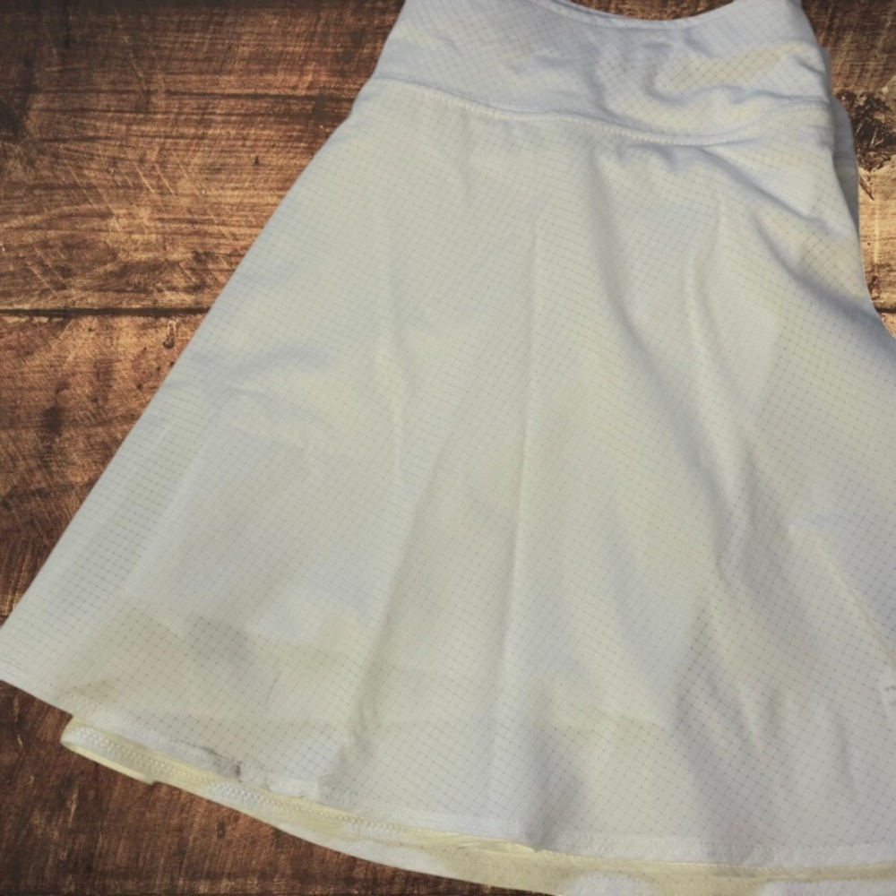 Prince Womens Tennis‎ Match Flounce Skort NWT - Size M - White